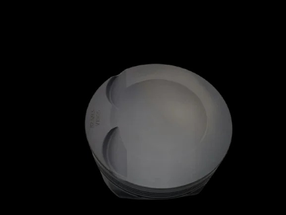 82.5mm 9.5 Compression Ratio Forged Piston with Double Coating for High Performance Engine